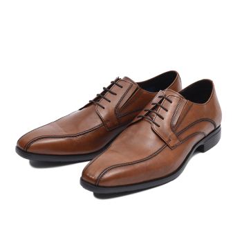 【HAWKINS】 ホーキンス 通気性ビジネスシューズ HP COOL5 SWIRL プレミアムクール スワール HB70057 CUOIO 10(28)