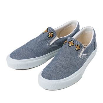 【VANS】 ヴァンズ SLIP ON スリッポン V98CL DDM 16SP NAVY 11(29)