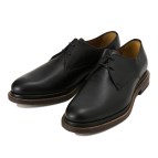 【G.C.MORELLI】 ジャンカルロモレリ PLAIN TOE DL プレーントゥ GM03031 NERO 45(28.5-29cm)