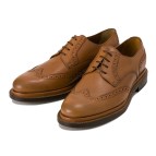 【G.C.MORELLI】 ジャンカルロモレリ W-TIP DL ウイングチップ GM03033 CUOIO 44(28cm)