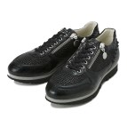 【BAGATTO】 バガット STUDS LACE UP スタッズ レースアップ スニーカー 3275 NERO 43(27.5)