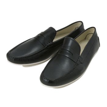 【STEFANO ROSSI】 ステファノロッシ SLIP ON スリッポン SR07208 NERO 45(28.5-29)