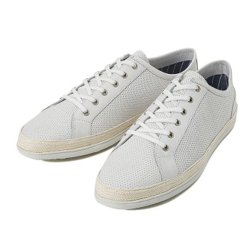 【STEFANO ROSSI】 ステファノロッシ ローカットスニーカー JUTE LACE UP ジュート レースアップ SR07209 BIANCO 45(28.5-29)