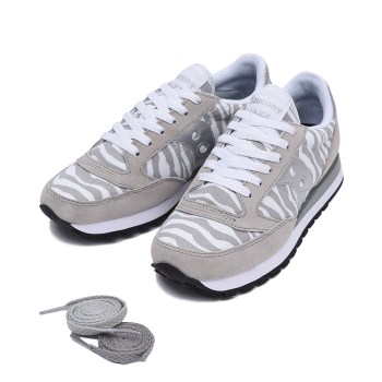 レディース 【SAUCONY】 サッカニー WMNS JAZZ ORIGINAL ウィメンズ ジャズ オリジナル S60240-1 GREY/WHITE 9(25.5)