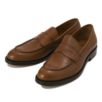 【HAWKINS】 ホーキンス ドレスシューズ LS2 LOAFER レザーソール ローファー HB10013 CUOIO 10(28)