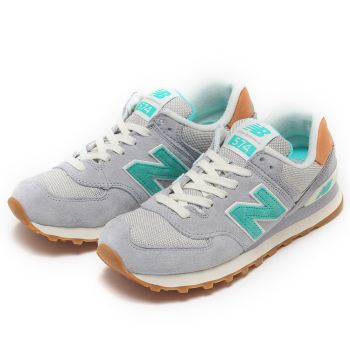レディース 【NEW BALANCE】 ニューバランス WL574BCB 16SS ABC-MART限定 *GRAY(BCB) 23.5cm