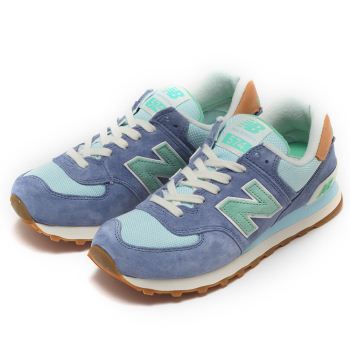 レディース 【NEW BALANCE】 ニューバランス WL574BCC 16SS ABC-MART限定 *BLUE(BCC) 23.5