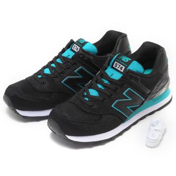 【NEW BALANCE】 ニューバランス ML574SIB 16SS BK/GREEN(SIB) 22