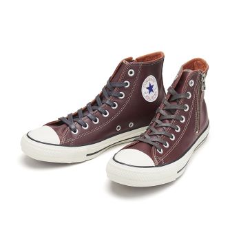 【CONVERSE】 コンバース LEATHER ALL STAR A-2 Z HI レザー オールスター A-2 Z ハイ 32644969 BROWN 6H(25)