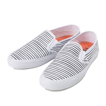 【VANS】 ヴァンズ SLIP-ON SF スリッポン サーフ VN00019SIF8 16SP (J.STRP)T.WH/BK 11(27.5)
