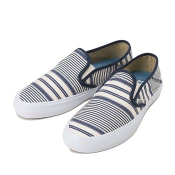 【VANS】 ヴァンズ SLIP-ON SF スリッポン サーフ VN00019SIH2 16SP (MLT STRP)D.BL 7H(24)