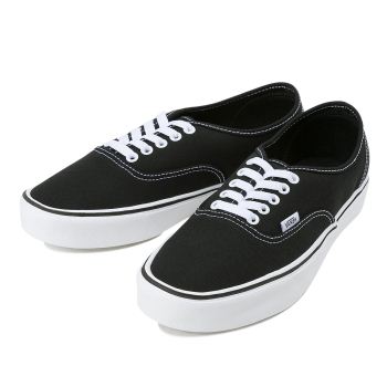 【VANS】 ヴァンズ AUTHENTIC LITE+ オーセンティック ライト+ VN0004OQ187 16SP (CVS)BLK/WHITE 8(26)