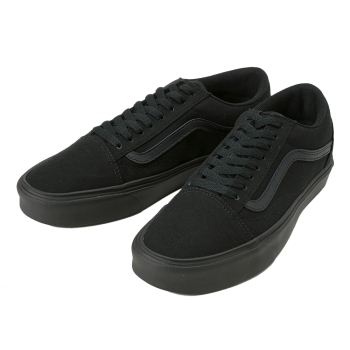 【VANS】 ヴァンズ OLD SKOOL LITE+ オールドスクール ライト+ VN0004O6IVF 16SP (CVS)BLK/BLK 5H(23.5)