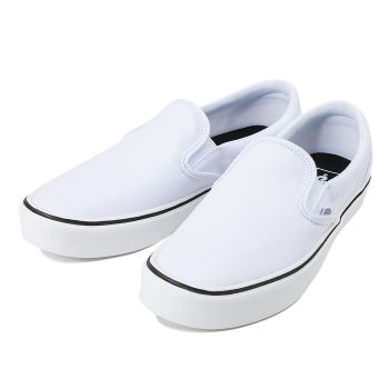 【VANS】 ヴァンズ SLIP-ON LITE+ スリッポン ライト+ VN0004PEL5R 16SP (CVS)T.WHITE 10(28)