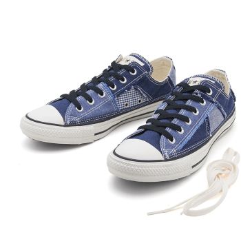 【CONVERSE】 コンバース ALL STAR CLASHPATCHED OX オールスター クラッシュパッチド オックス 32861461 INDIGO 9H(28)