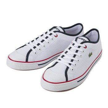レディース 【LACOSTE】 ラコステ SHORE W SRM ショアー WC009T 16SP 001 WHT 38（23.5）