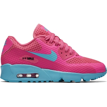 レディース 【NIKE】 ナイキ NIKE AIR MAX 90 BR (GS) エアマックス 90 BR GS ジュニアモデル 833409-600 16SU 600PNK/GBLU 24.5