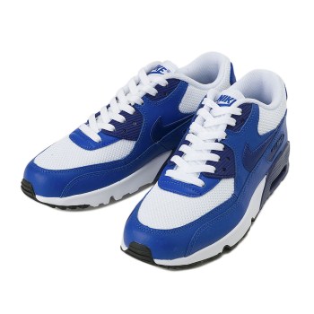 ジュニア 【NIKE】 ナイキ NIKE AIR MAX 90 MESH GS エアマックス 90 メッシュ GS 833418-105 16FA 105WHITE/DPRYLB 25