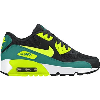 ジュニア 【NIKE】 ナイキ NIKE AIR MAX 90 MESH GS エアマックス 90 メッシュ GS 833418-004 16FA 004BLACK/VOLT 24.5