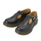 【AIRWAIR】 ドクターマーチン POLLEY T-BAR ポリー ティーバー 14852001 BLACK 6(25)