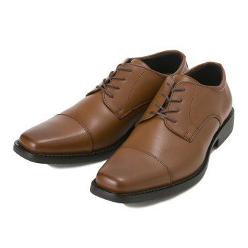 【STEFANO ROSSI】 ステファノロッシ ビジネスシューズ ストレートチップ S-TIP SR09005 BROWN 26.5