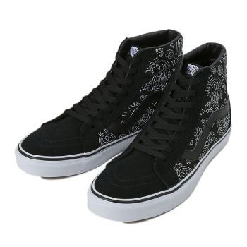 【VANS】 ヴァンズ SK8-HI REISSUE スケートハイ リイシュー VN0003CAI9P 16SM (BD ST)BK/T.WH 7(25)
