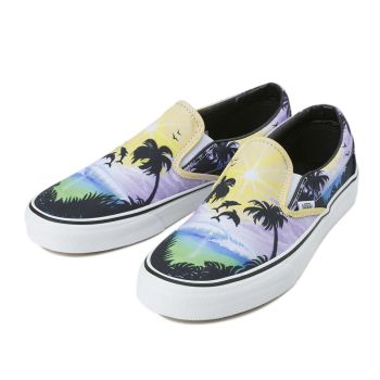 【VANS】 ヴァンズ CLASSIC SLIP-ON クラシックスリッポン VN0003Z4IDN 16SM (D.BEA)BK/T.WH 10(28)