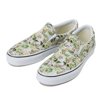 【VANS】 ヴァンズ CLASSIC SLIP-ON クラシックスリッポン VN0003Z4IB0 16SM (CHBR)LEO/T.WH 9H(27.5)