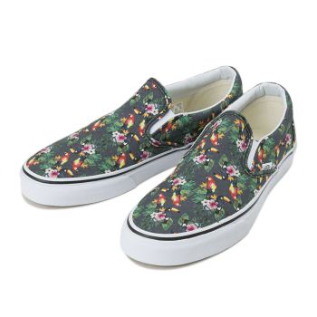 【VANS】 ヴァンズ CLASSIC SLIP-ON クラシックスリッポン VN0003Z4IB1 16SM (CHBR)PRT/T.WH 9H(27.5)