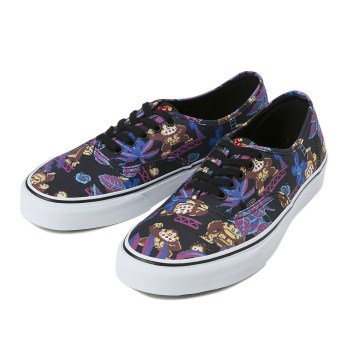 [ NINTENDO COLLECTION ] 【VANS】 ヴァンズ AUTHENTIC オーセンティック VN0004MLJP5 16SM (NIN)D.K/BLACK 9H(27.5)