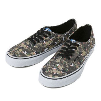 [ NINTENDO COLLECTION ] 【VANS】 ヴァンズ AUTHENTIC オーセンティック VN0004MLJP7 16SM (NIN)D.HUNT/CAM 10H(28.5)
