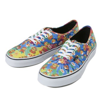 [ NINTENDO COLLECTION ] 【VANS】 ヴァンズ AUTHENTIC オーセンティック VN0004MLJPA 16SM (NIN)SMB/T-DYE 12(30)
