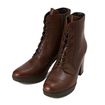 レディース 【NUOVO】 ヌオーヴォ レースアップブーツ LACE UP HEEL 9360 ORDEN 2846 39(24.5)