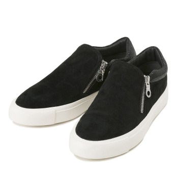 レディース 【HAWKINS】 ホーキンス スリッポン NADIA I/H1.5 HW20110 S/NERO 7(24)