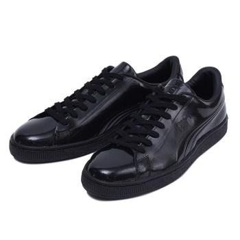 【PUMA】 プーマ Basket Classic Patent Emboss バスケットクラシック パテントエンボス 362035 ABC-MAR限定モデル 04PUMA BLACK 28.5