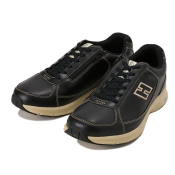 レディース 【HAWKINS】 ホーキンス コンフォートシューズ HC BSC LACE 3.0 HW30084 BLACK 7(24)