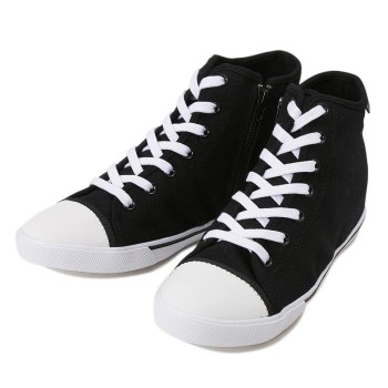 レディース 【HAWKINS】 ホーキンス インヒールスニーカー HELEN I/H3 HW50118 W/BLACK 8(25)