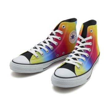 【CONVERSE】 コンバース ALL STAR COLORFULTIEDYE R HI オールスター カラフルタイダイ R ハイ 32960133 RAINBOW 9H(28cm)