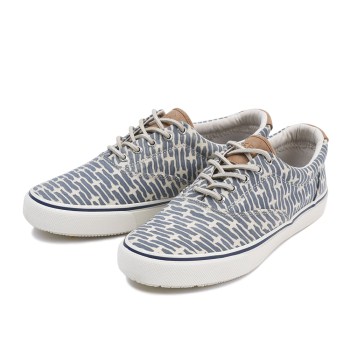 【SPERRY TOP-SIDER】 スペリートップサイダー STRIPER LL CVO INDIGO ストライパーLL キャンバスオックスフォード インディゴ STS13585 NATURAL 11(29)