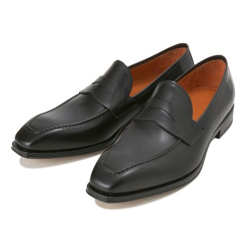 【ALMAS】 アルマス ドレスシューズ ローファー LOAFER 1152 NERO 44(28)
