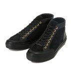 【AMBITIOUS】 アンビシャス HI-CUT SNEAKER ハイカットスニーカー AM00036 NERO 45(28.5-29cm)