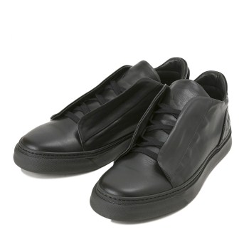【DABLIU】 ダブリュー レースアップ スニーカー LACE UP SNEAKER OLIMPIA2 NERO 43(27.5)