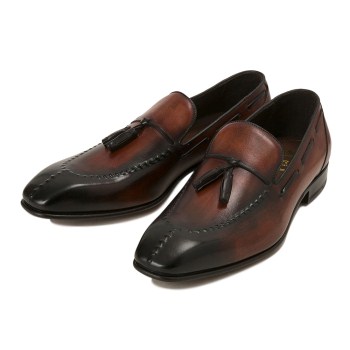 【HARRIS】 ハリス ドレスシューズ TASSEL LOFFER タッセルローファー 0938 8347 YES T.MORO 43(27.5)