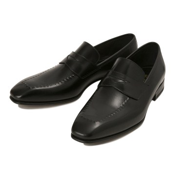 【HARRIS】 ハリス ドレスシューズ LOFFER ローファー 0937 8347 CALF NERO 43(27.5)