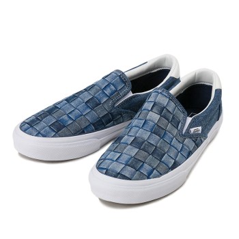 【VANS】 ヴァンズ SLIP ON スリッポン V98-59CL DW 16FA BLUE 9H(27.5)