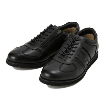 【HAWKINS】 ホーキンス ウォーキングシューズ トラベラー ジップ レースアップ TR 3E ZIP LACE UP HL18142 BLACK 28