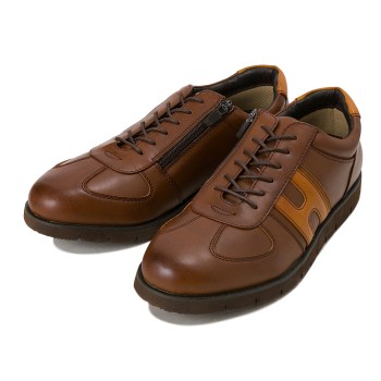 【HAWKINS】 ホーキンス ウォーキングシューズ トラベラー ジップ レースアップ TR 3E ZIP LACE UP HL18142 TAN 28