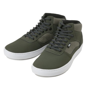 【VANS】 ヴァンズ ミッドカットスニーカー BEDFORD JP V3035NRC 16FA KHAKI 10H(28.5)