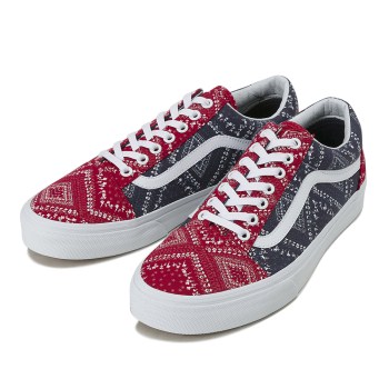 【VANS】 ヴァンズ OLD SKOOL オールドスクール VN0004OJJSX 16FA (D.BANDANA)P.NT 10(28)