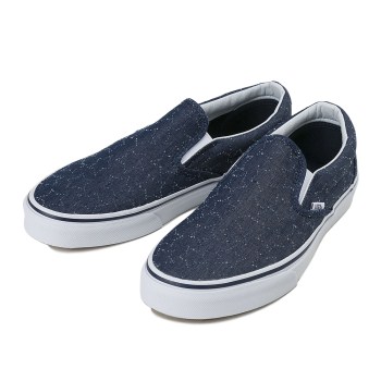 【VANS】 ヴァンズ CLASSIC SLIP-ON クラシックスリッポン VN0004MPJRJ 16FA (S.DOT)BLU/T.WH 7H(25.5)